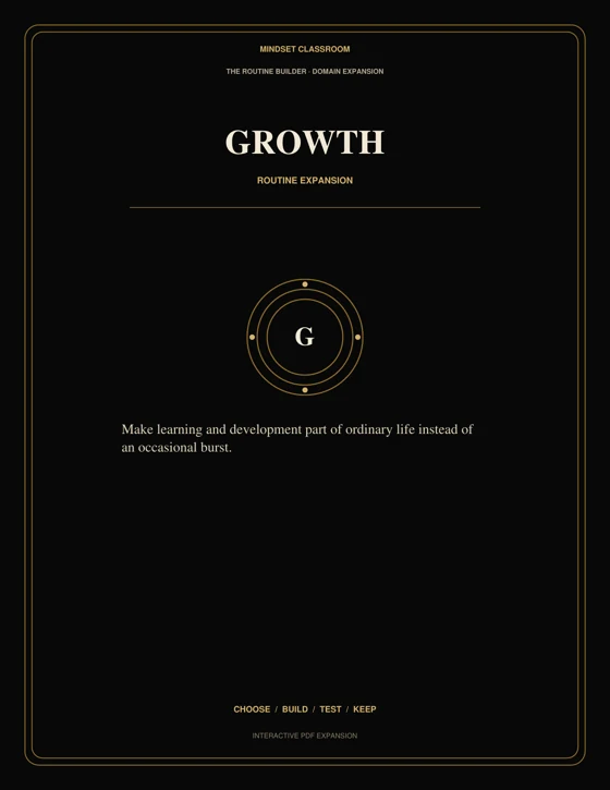 Growth Routine Expansion cover